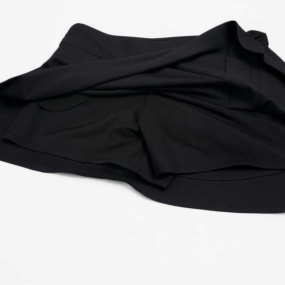 Callaway Black Midi A-Line Pleated Skort - Picture 7 of 8